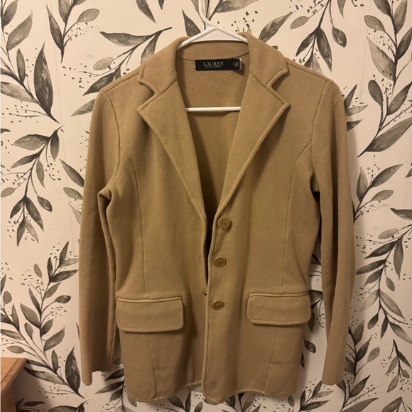 Ralph Lauren Combed Cotton Blend Blazer - Picture 4 of 8